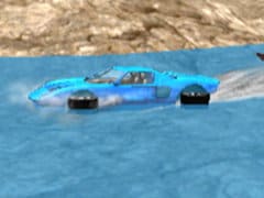 Mega Water Surface Car Racing Game 3D